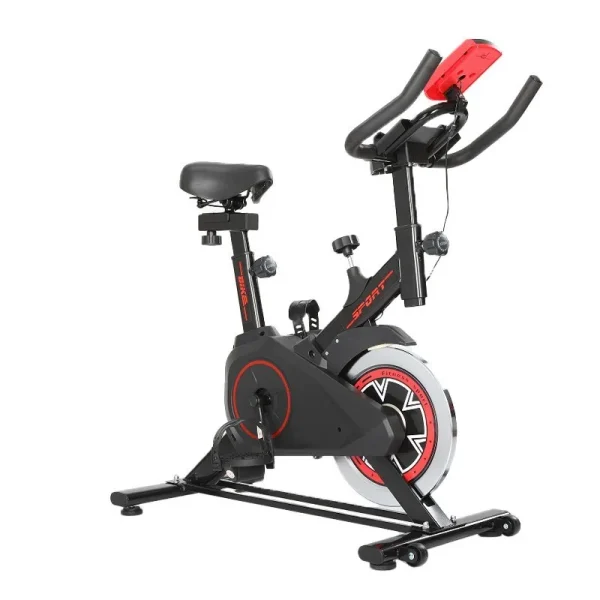 Silent Indoor Exercise Bike with Adjustable Resistance & Comfort Seat