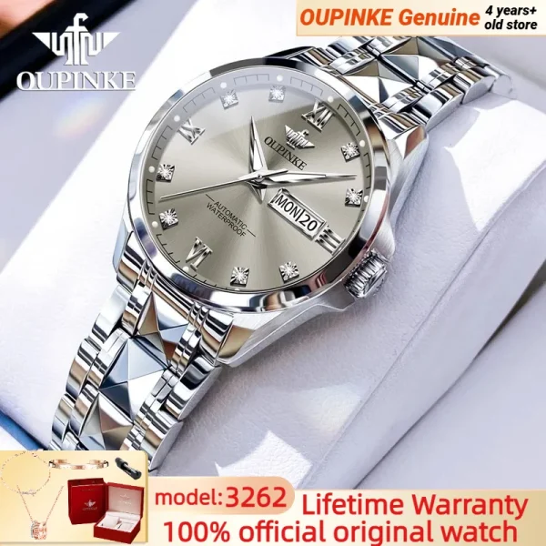 OUPINKE 3262 Luxury Automatic Women's Watch