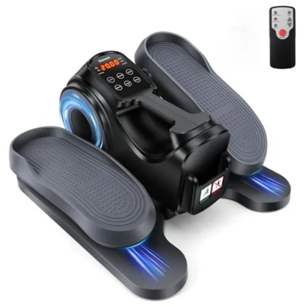 Under Desk Elliptical Exercise Machine with Remote Control