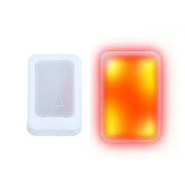 Wireless Visual Alert Doorbell for Seniors and Individuals Who Are Deaf or Hard of Hearing
